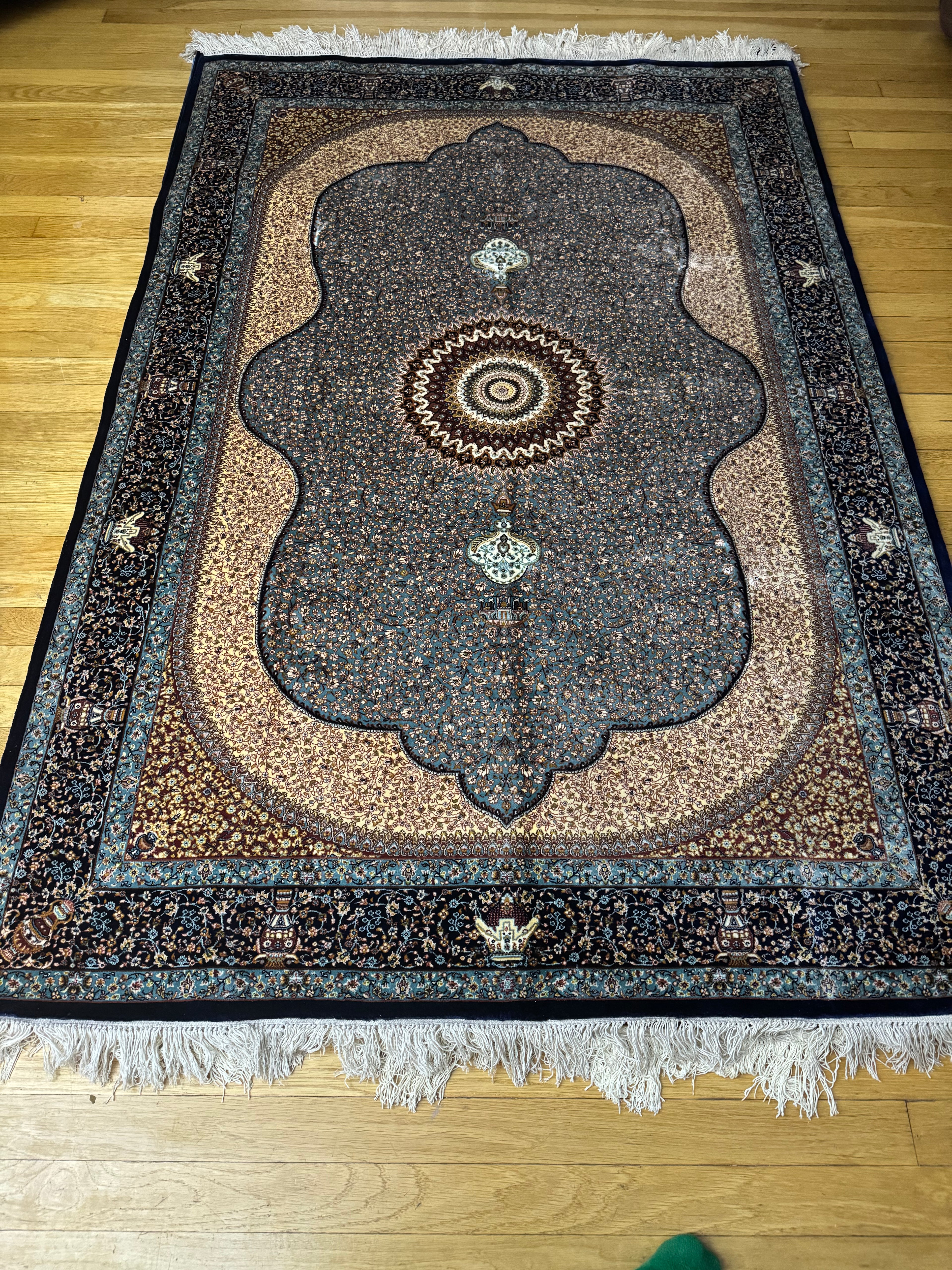 Cashmere Silk Carpet
