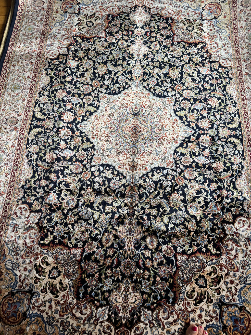 Cashmere Silk Carpet/Rug
