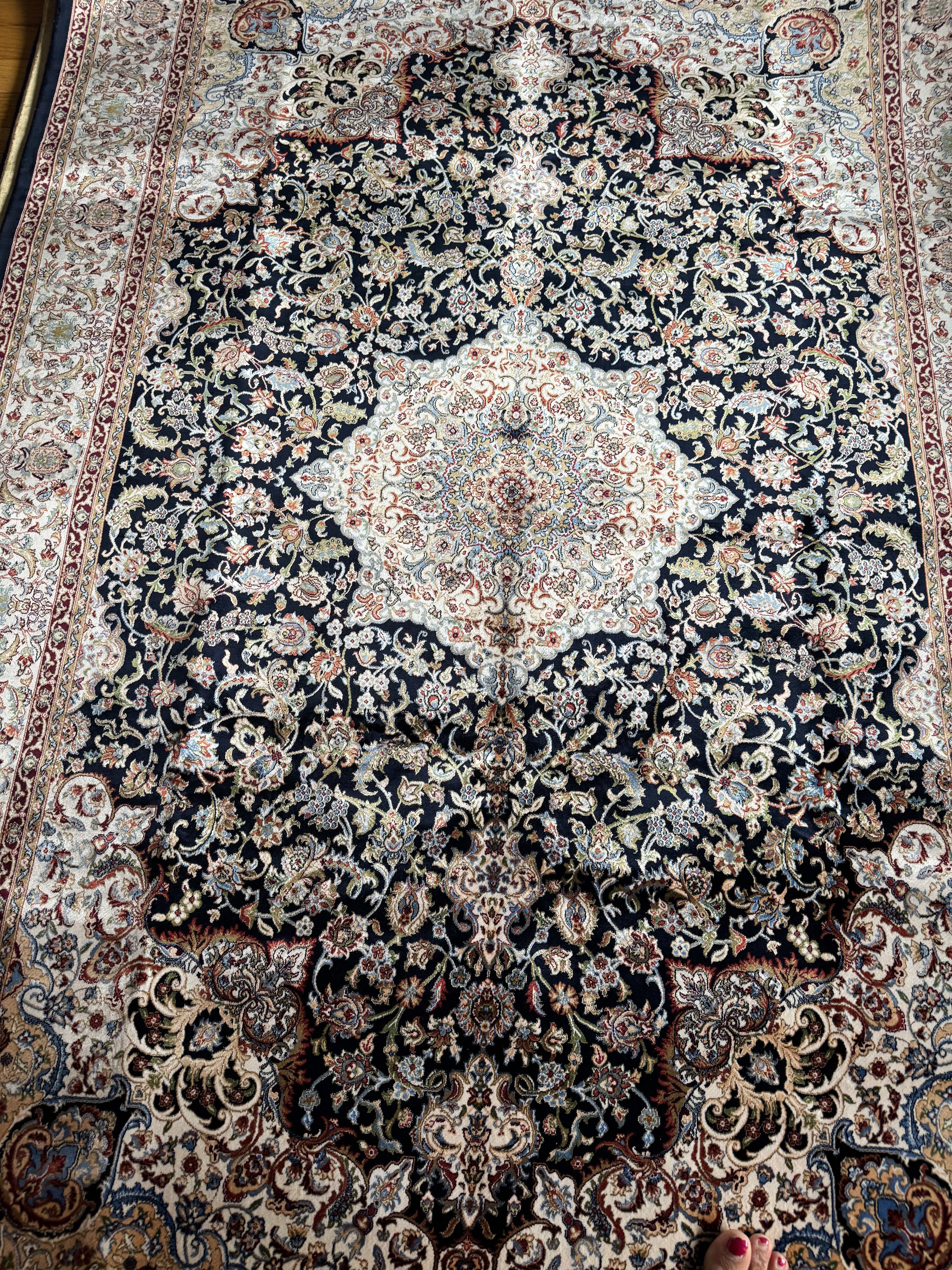 Cashmere Silk Carpet/Rug