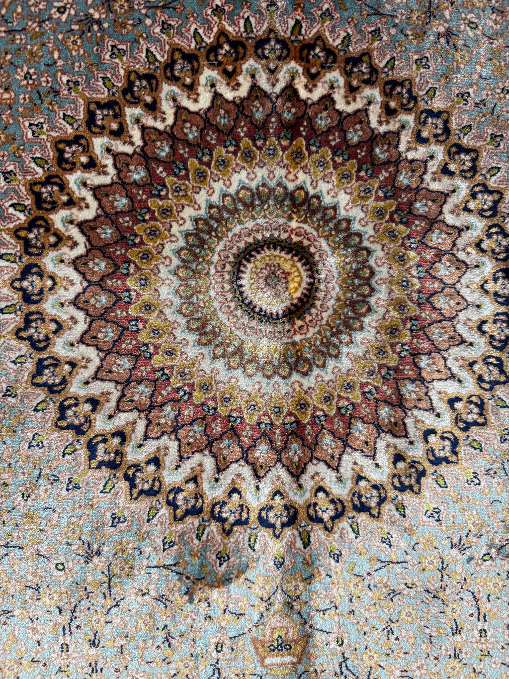 Cashmere Silk Carpet