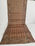 A unique- gold thread/Brocade on silk tapestry