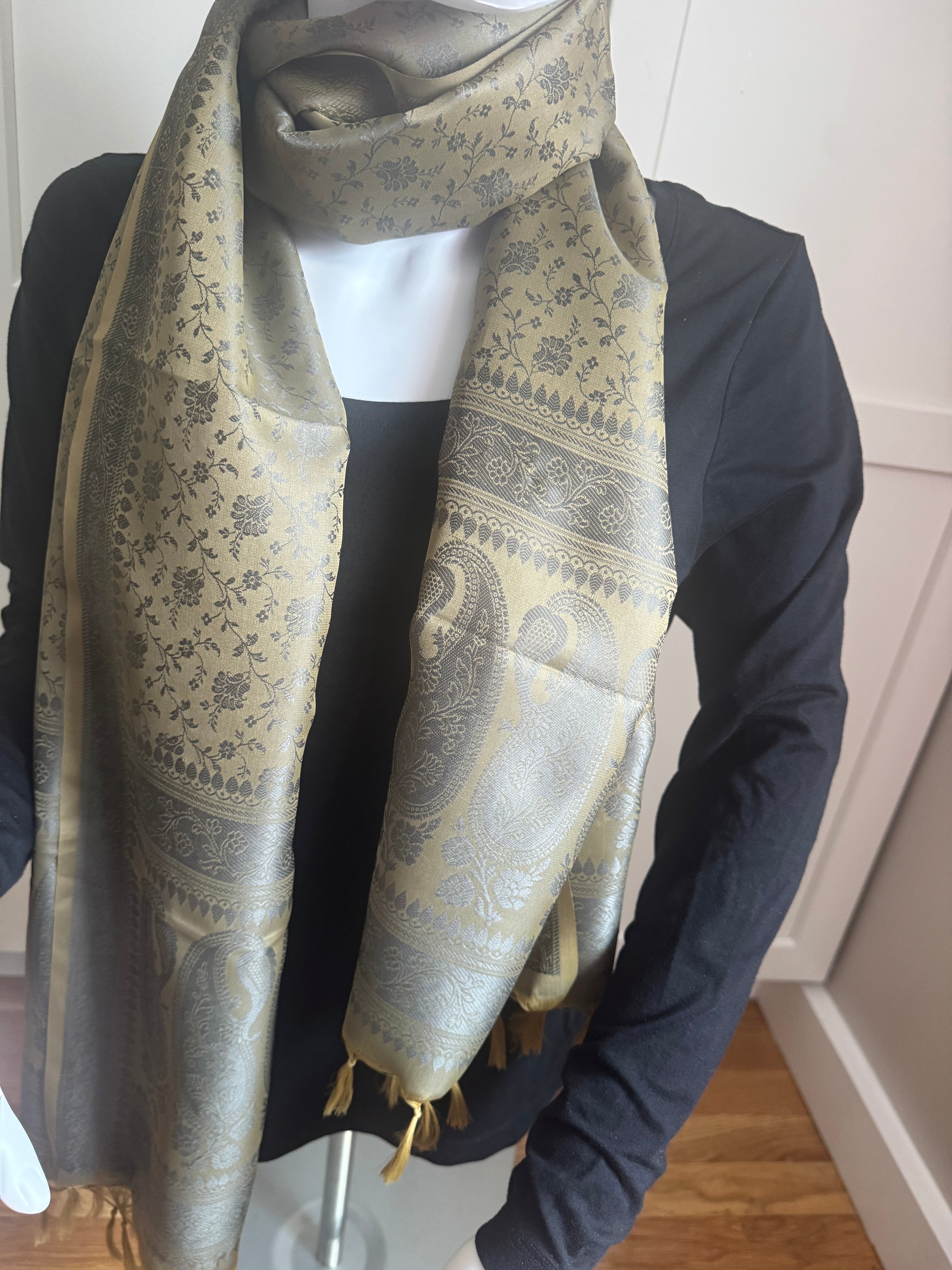 Silk scarf -- 9 colors