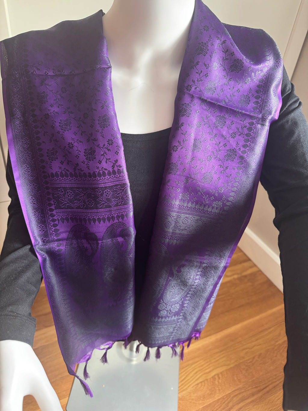 Silk scarf -- 9 colors