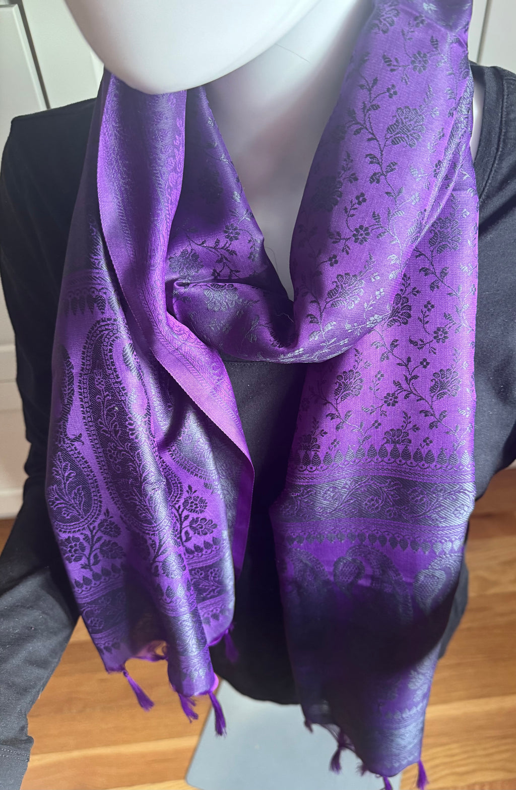 Silk scarf -- 9 colors