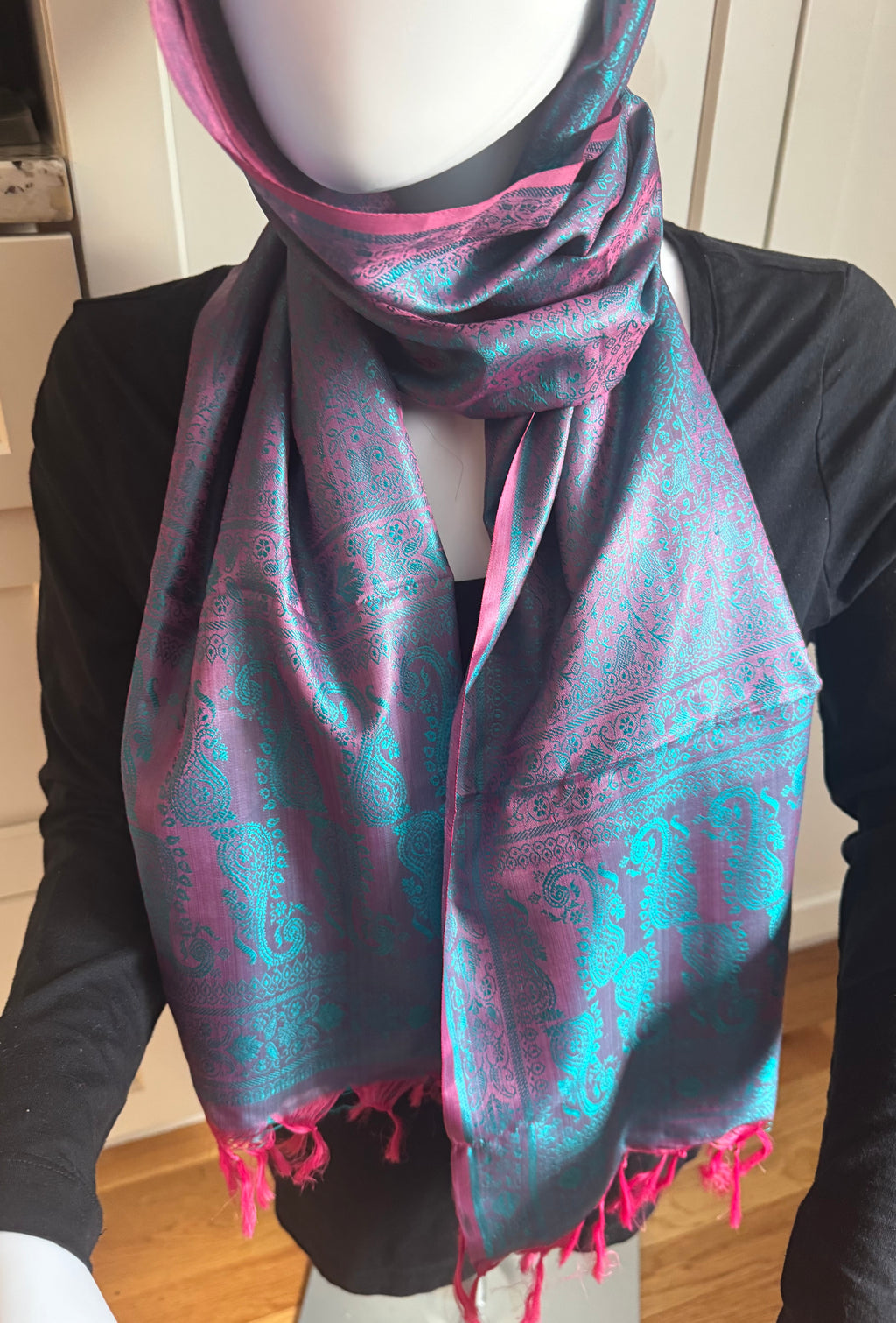 Silk scarf -- 9 colors