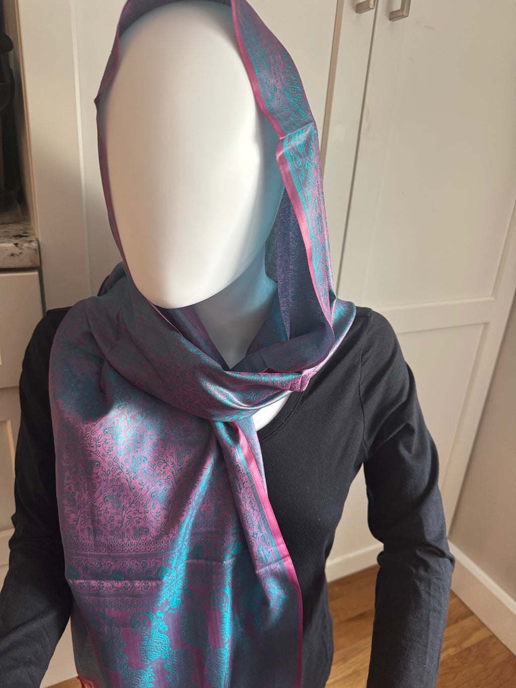 Silk scarf -- 9 colors