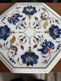 Marble Inlay side table/cutting board/decore