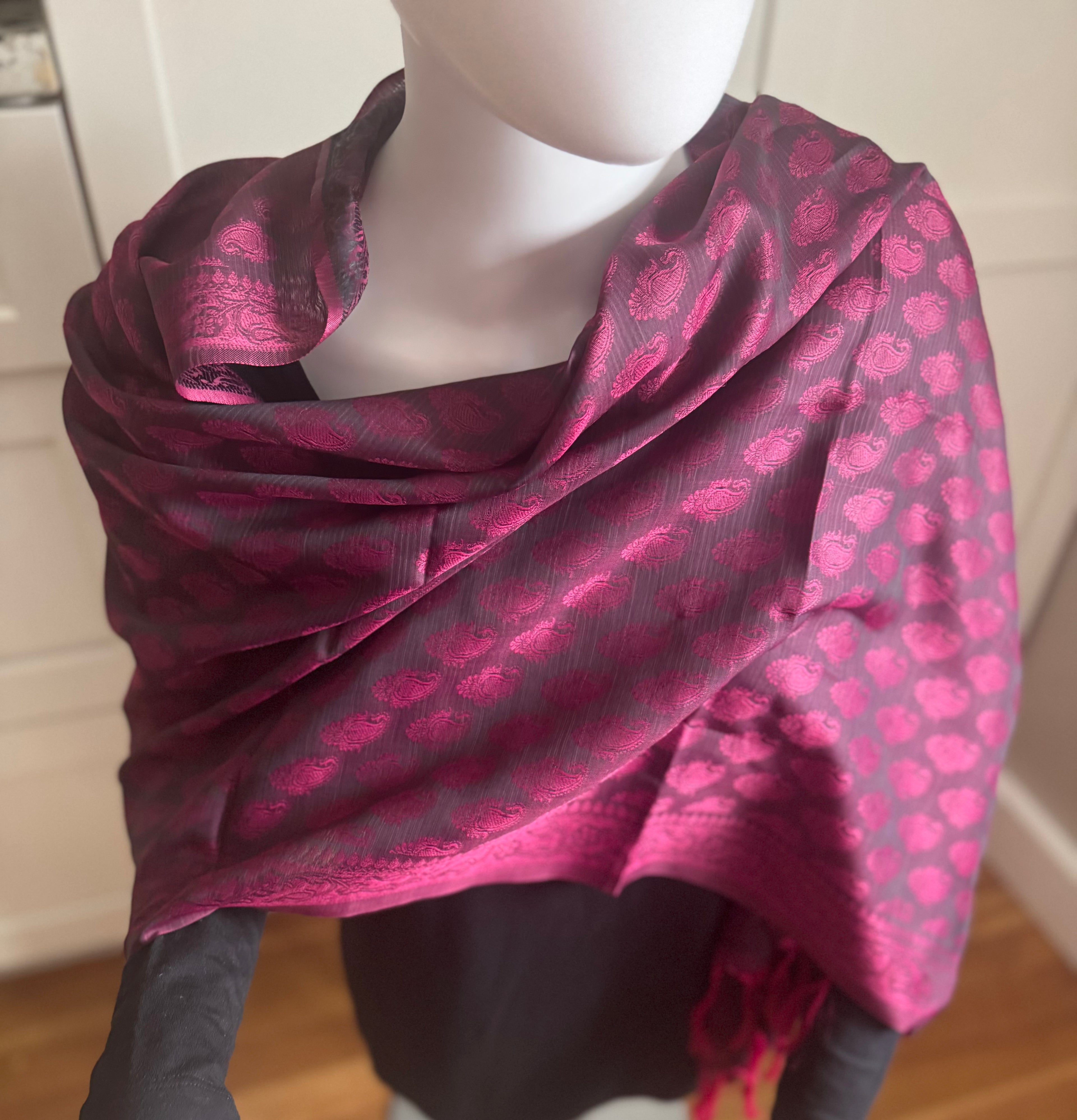 Silk scarf -- 9 colors