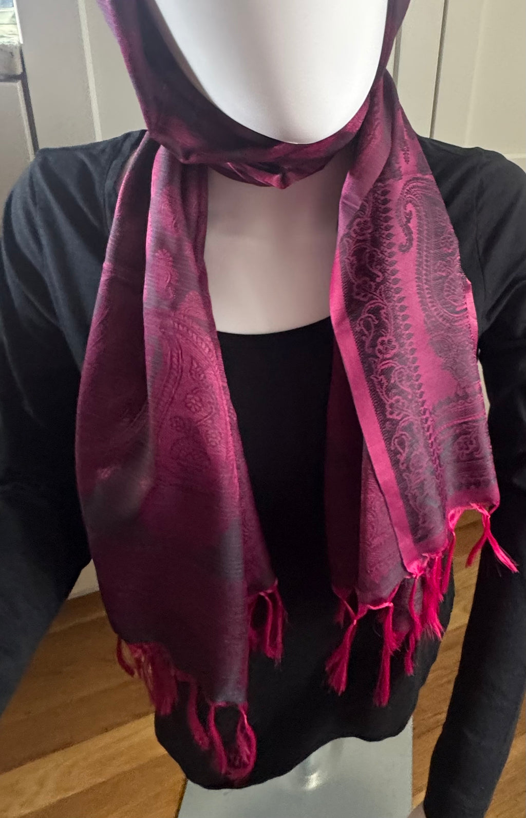 Silk scarf -- 9 colors