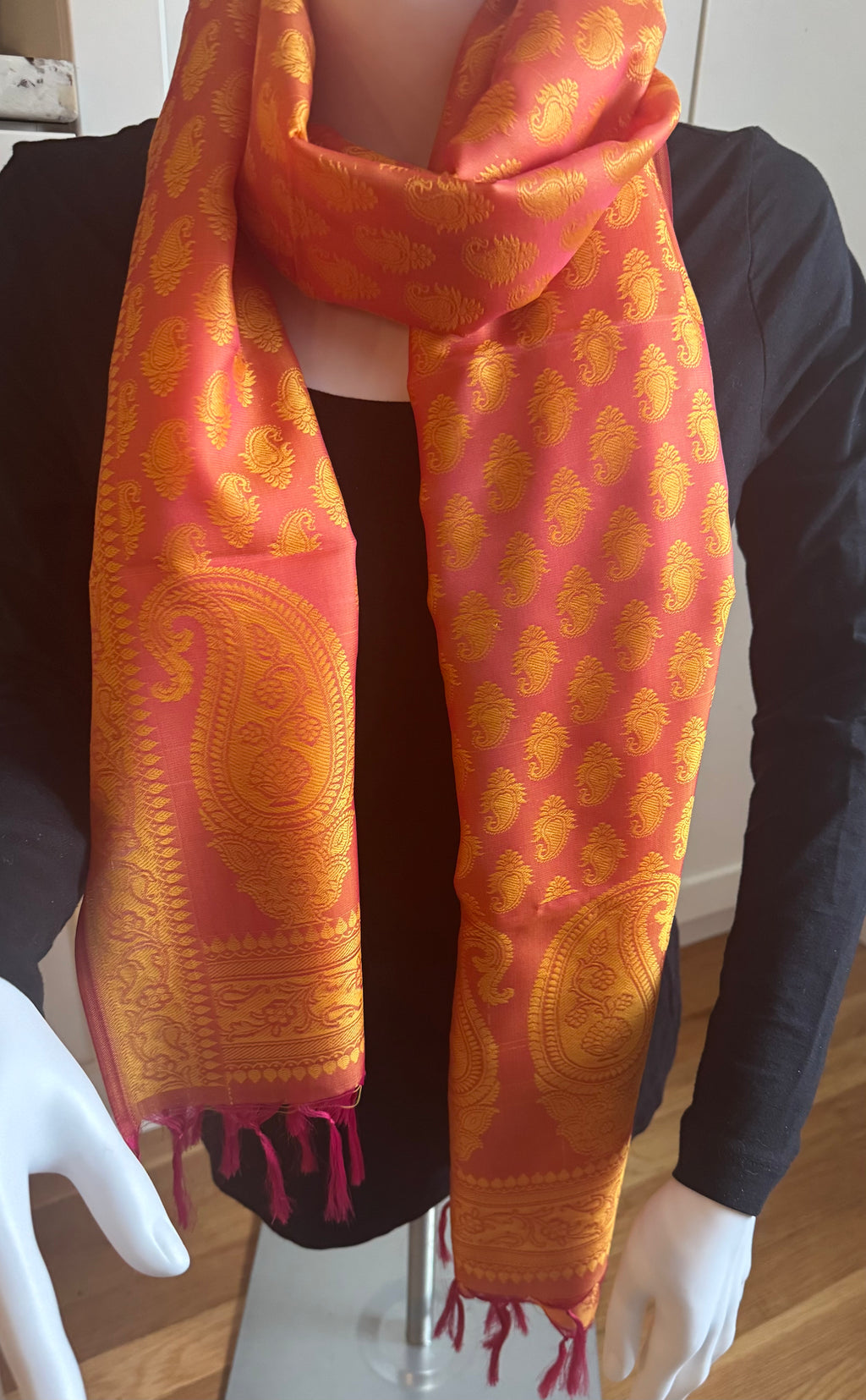 Silk scarf -- 9 colors