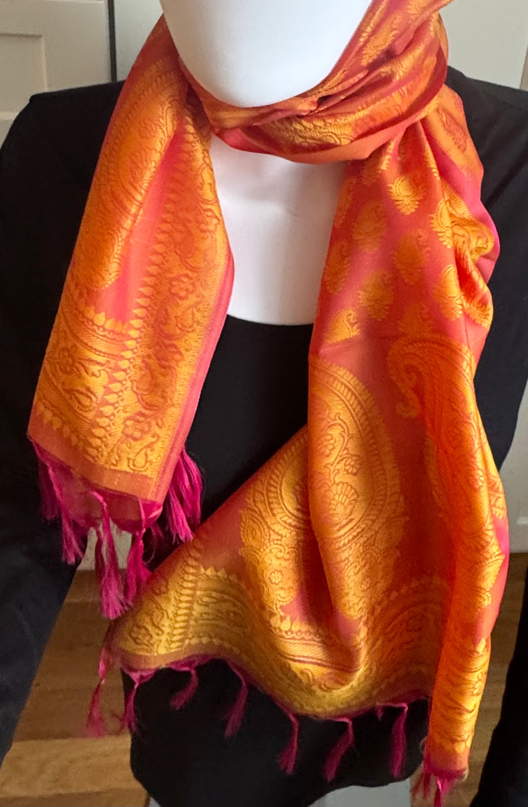 Silk scarf -- 9 colors