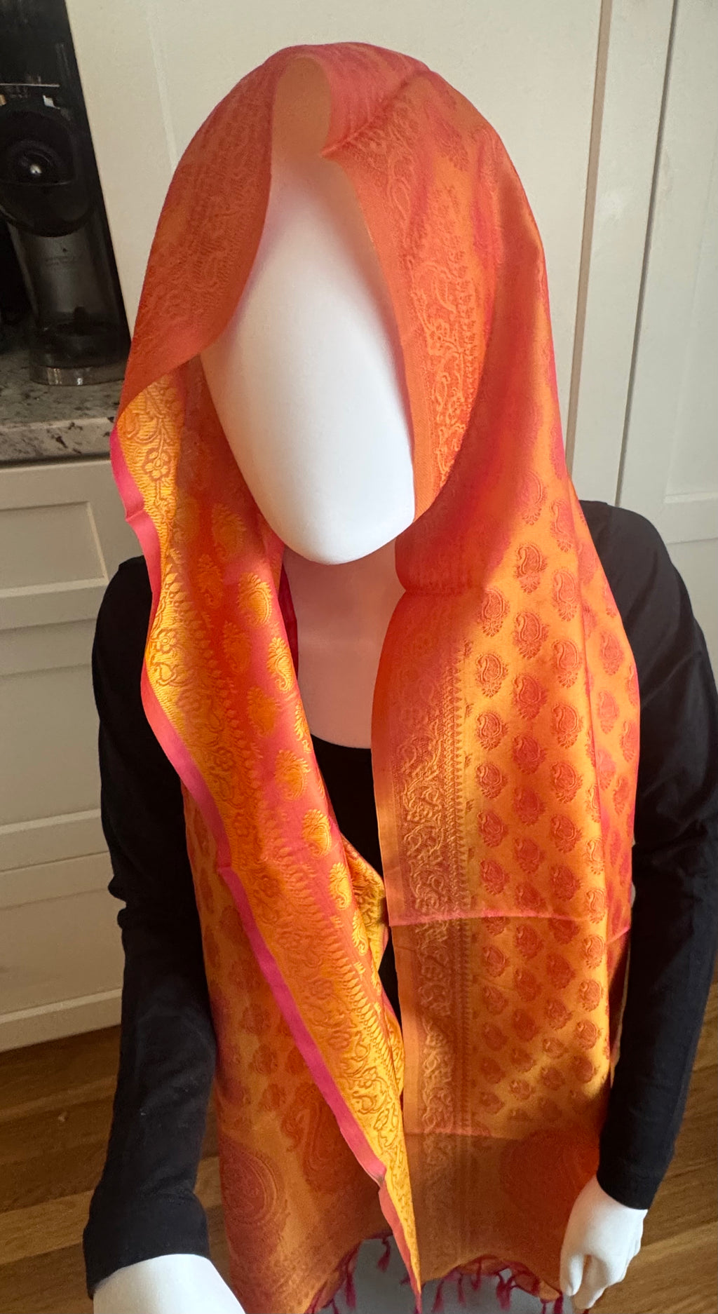 Silk scarf -- 9 colors
