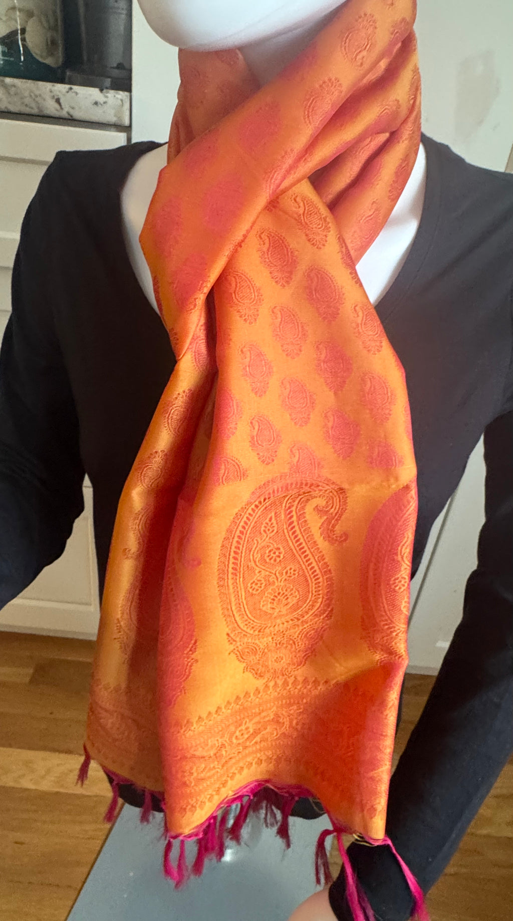 Silk scarf -- 9 colors
