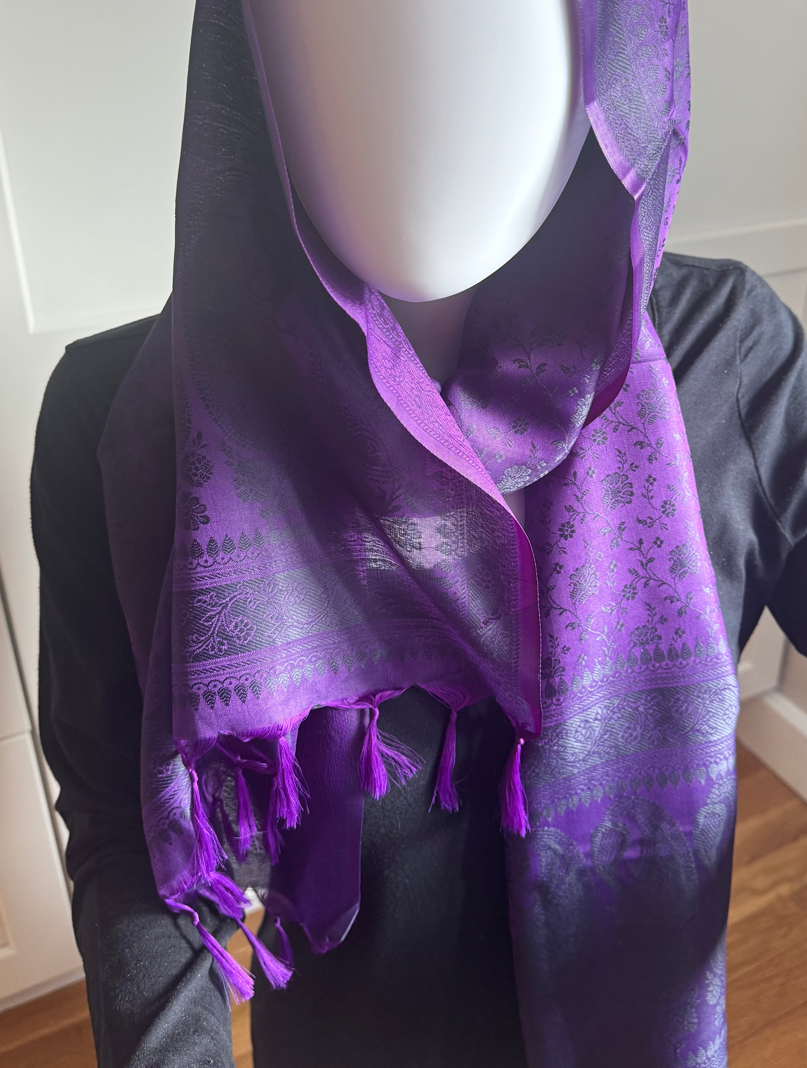 Silk scarf -- 9 colors