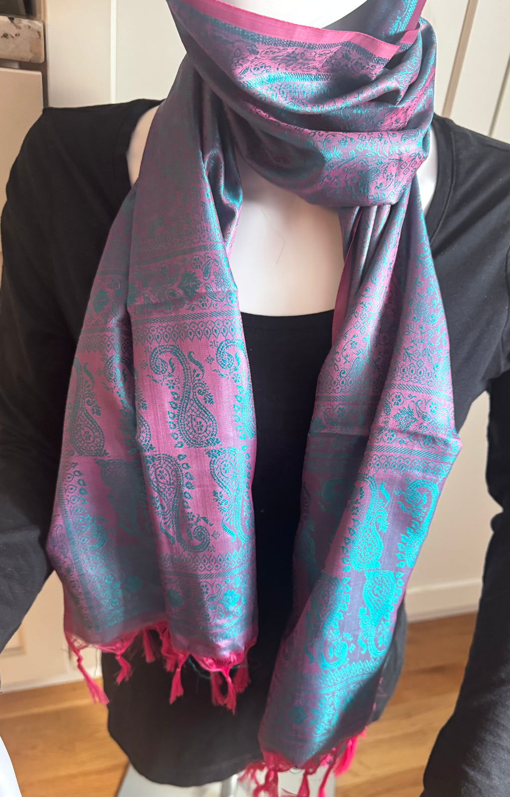 Silk scarf -- 9 colors