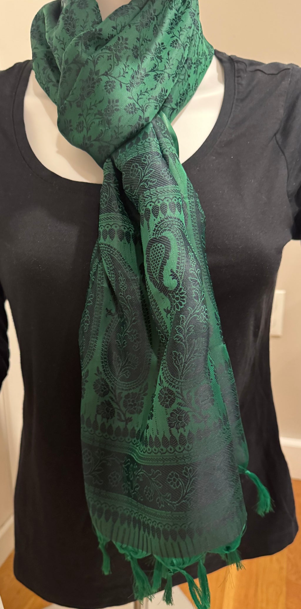 Silk scarf -- 9 colors