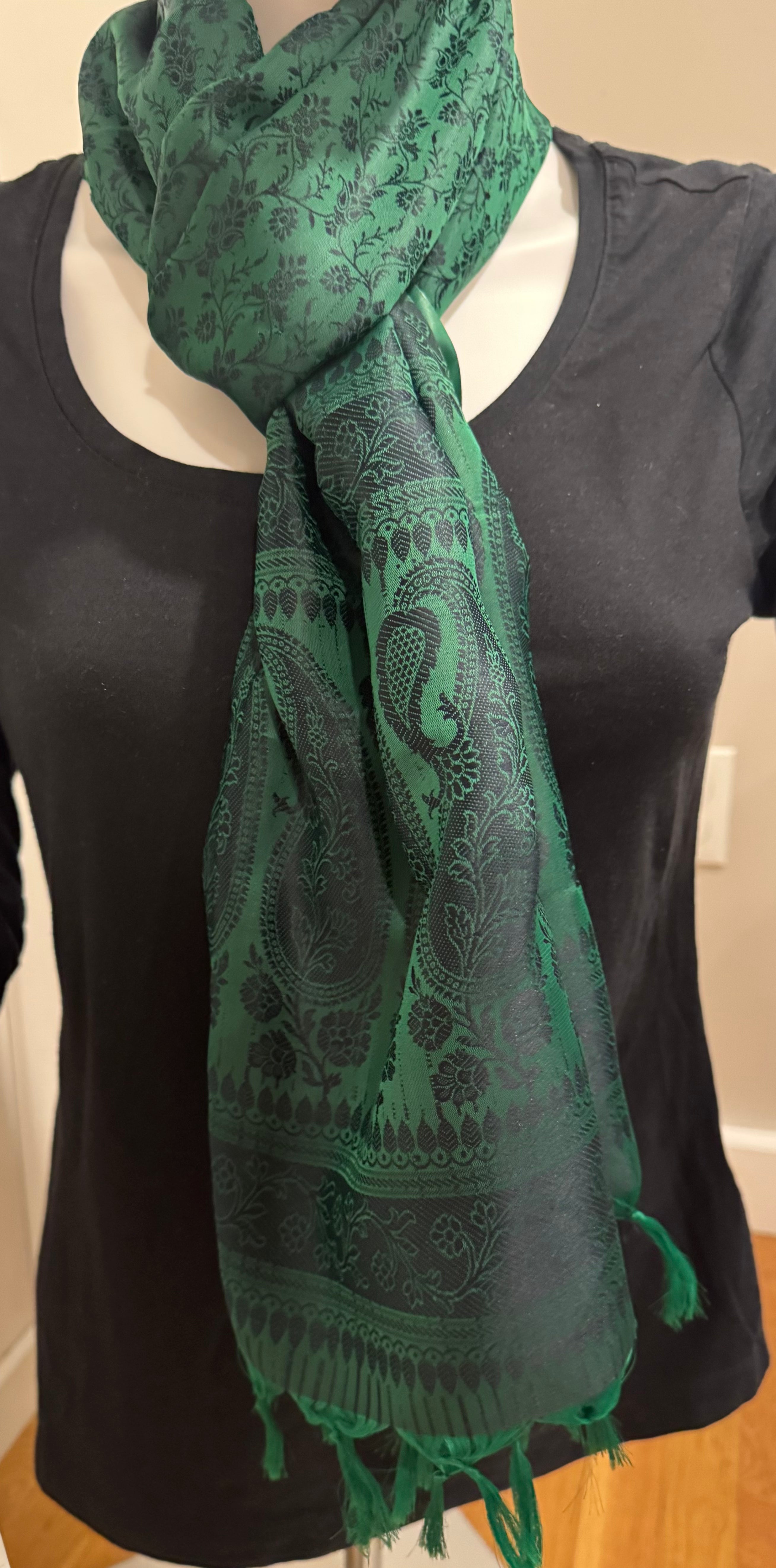 Silk scarf -- 9 colors